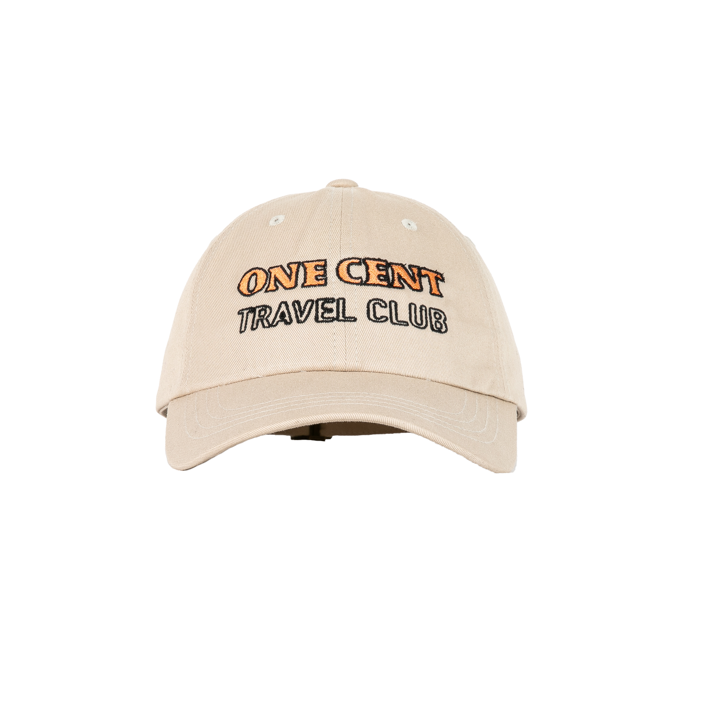 TRAVEL CLUB DAD HAT - TAN